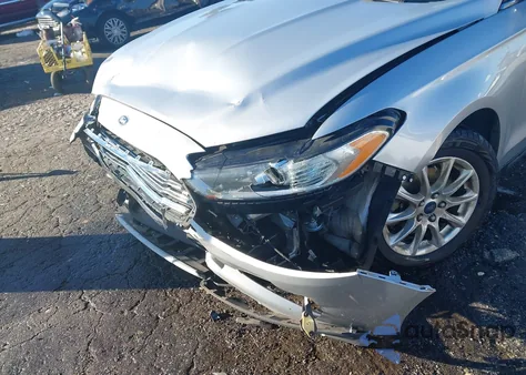 2016 Ford Fusion S из США, поврежденный, VIN 3FA6P0G77GR265913